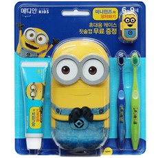 MEDIAN 麥迪安 Minions 牙膏 + 牙刷 + 牙刷套裝, 1套