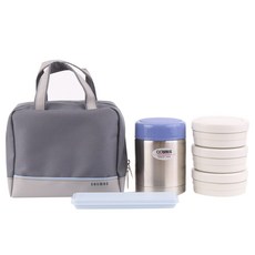 코스모스 스페셜 보온도시락 450ml 세트, 혼합 색상, 1세트