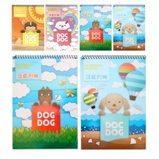 영아트 유아용 크로키북 6p 랜덤 발송, 16매