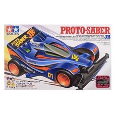 타미야 PROTO SABER JB 미니카, 혼합 색상, 1개