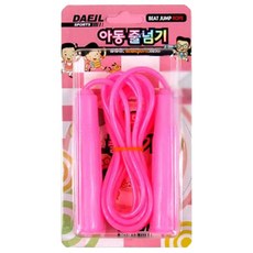 대일스포츠 아동 줄넘기, 핑크, 1개