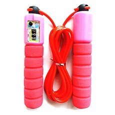 Me&Voo有氧運動計數跳繩, 亮粉色