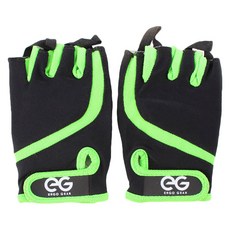 에르고기어 여성용 헬스 장갑 EG-G2311, Green + Black, 1개