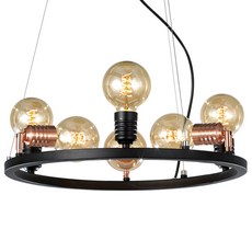 Rounding 1 階段 6 光 P/D 照明 RG-24-3, 黑色