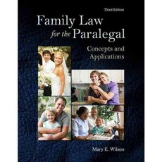 Family Law for the Paralegal: Concepts and Applications, Pearson College Div