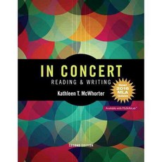In Concert: Reading and Writing: New! 2016 MLA Updates, Pearson College Div