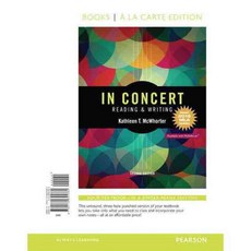 In Concert: Reading and Writing 2016 MLA Updates, Pearson College Div