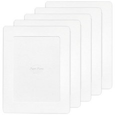 Walgadaks 高級版紙相框 照片尺寸 5 x 7, 白色