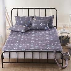 밀크디자인 큐피트 세미마이크로 온수매트커버 SS 그레이, 1개