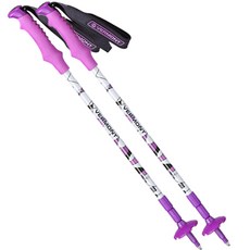 버먼트 트윙클 3단 등산스틱 2p, 화이트