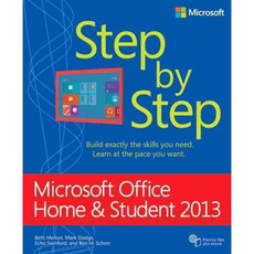 Microsoft Office Home and Student 2013 Step by Step, Microsoft Pr