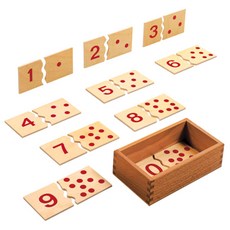 에듀코 숫자 퍼즐 1~10 교구, 1세트