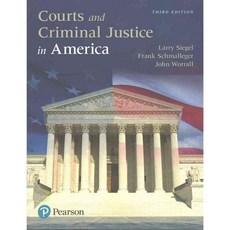 Courts and Criminal Justice in America, Pearson College Div