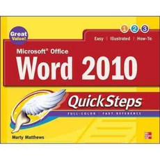 Microsoft Office Word 2010 Quicksteps, McGraw-Hill Osborne Media