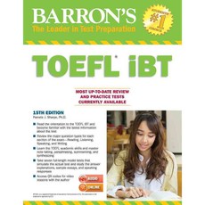 Barron's TOEFL Ibt with MP3 Audio CDs, Barrons Test Prep