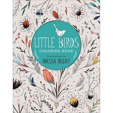Little Birds Adult Coloring Book, Lark Books