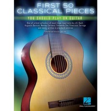First 50 Classical Pieces You Should Play on Guitar, Hal Leonard Corp