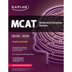 Mcat Behavioral Sciences Review 2018-2019, Kaplan Test Prep
