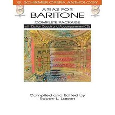 Arias for Baritone: With Diction Coach and Accompaniment CDs, G Schirmer Inc