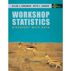 Workshop Statistics: Discovery with Data, John Wiley & Sons Inc