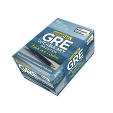 The Princeton Review Essential GRE Vocabulary: 500 Essential Vocabulary Words to Help Boost Your GRE Score