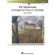 25 Spirituals: Piano Accompaniments Low Voice, Hal Leonard Corp