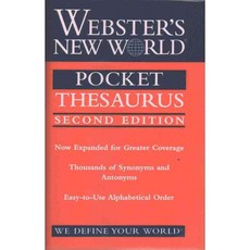 Webster's New World Pocket Thesaurus, Websters New World