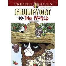 Grumpy Cat vs. the World Coloring Book, Dover Pubns