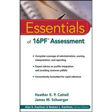 Essentials of 16Pf Assessment, John Wiley & Sons Inc
