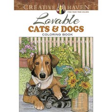 Lovable Cats & Dogs, Dover Pubns
