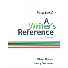 Exercises for a Writer's Reference, Bedford/st Martins