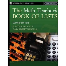 The Math Teacher's Book Of Lists: Grades 5-12, Jossey-Bass Inc Pub