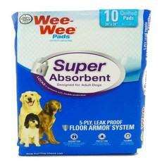 포포즈 강아지용 위위 수퍼 앱소번트 배변패드 10p, 1개, 10개입