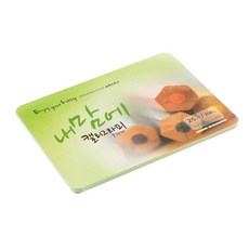 종이문화 내 맘에 캘리그라피 슈퍼스므스 카드 패드, 208x153mm, 25매입, green