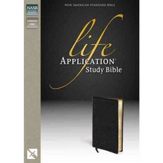 Life Application Study Bible: New American Standard Bible Black Bonded Leather, Zondervan