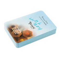 종이문화 내 맘에 캘리그라피 슈퍼스므스 엽서 패드, sky, 100매입