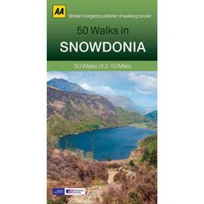 50 Walks in Snowdonia & North Wales: 50 Walks of 2-10 Miles, Aa Pub