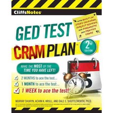 Cliffsnotes GED Cram Plan, Cliff Notes