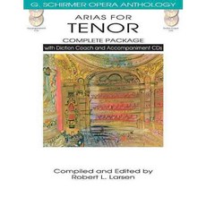 Arias for Tenor Complete Package: With Diction Coach and Accompaniment CDs, G Schirmer Inc