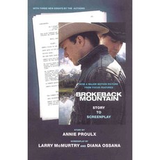 Brokeback Mountain: Story to Screenplay, Scribner