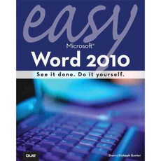 Easy Microsoft Word 2010, Que Pub
