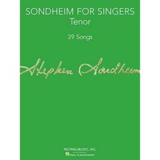 Sondheim for Singers: Tenor: 39 Songs, Rilting Music Inc