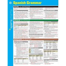 Sparkcharts Spanish Grammar, Spark Pub Group