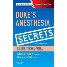 Duke's Anesthesia Secrets, W B Saunders Co