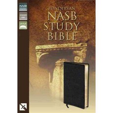 Nasb Study Bible: Black Bonded Leather, Zondervan