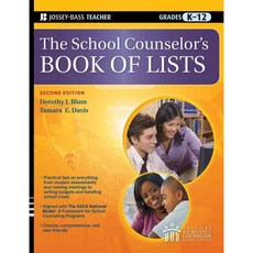 The School Counselor's Book of Lists, Jossey-Bass Inc Pub