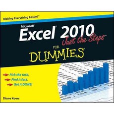 Excel 2010 Just the Steps for Dummies
