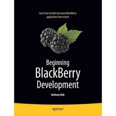 Beginning Blackberry Development, Apress
