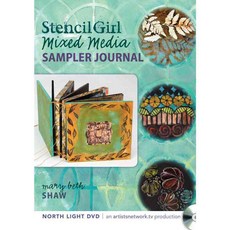 Stencil Girl: Mixed Media Sampler Journal, North Light Books