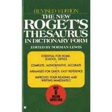 The New Roget's Thesaurus: In Dictionary Form, Berkley Pub Group